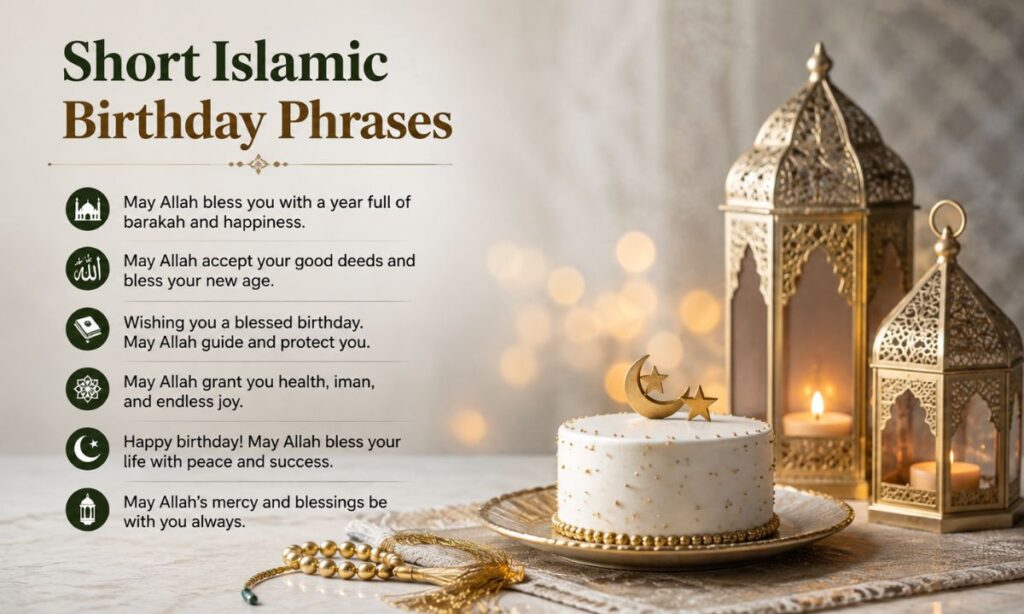 Short Islamic Birthday Phrases (1)