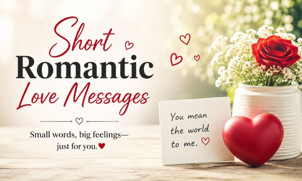 Short Romantic Love Messages