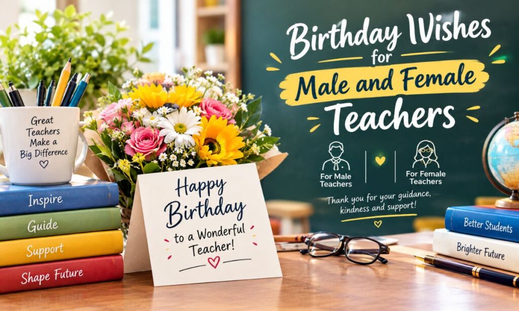 Birthday Wishes for Male and Female Teachers (1)