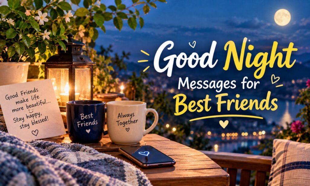 Good Night Messages for Best Friends