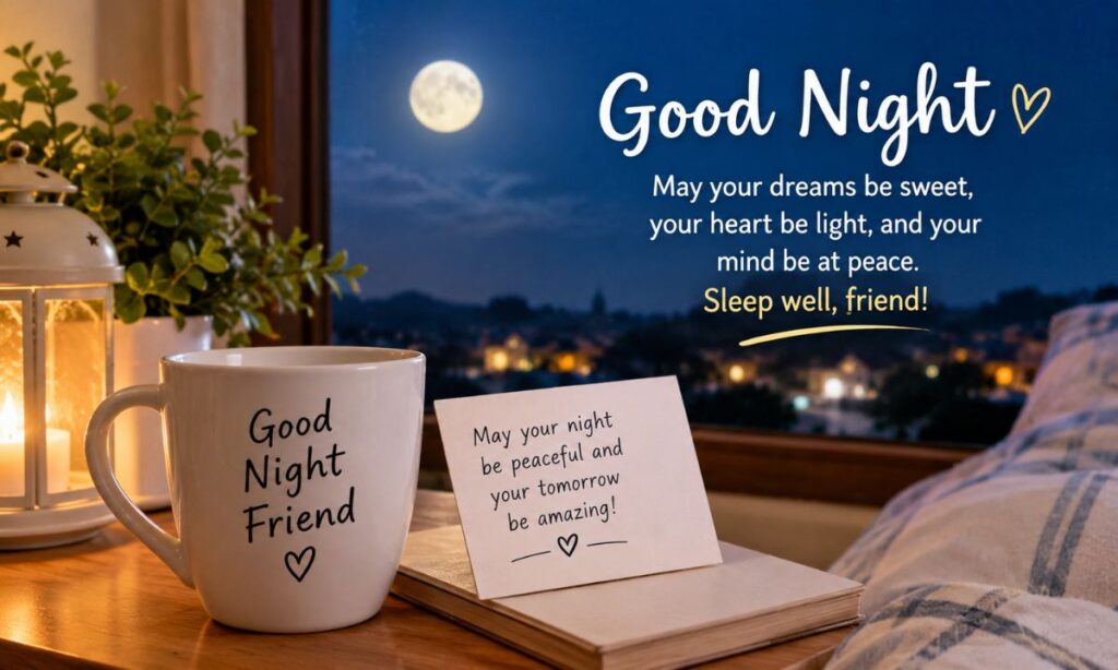 Short Good Night Messages for Friends