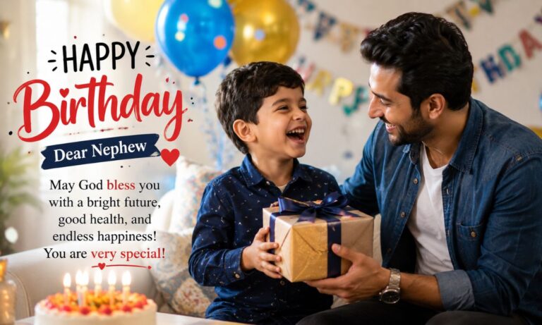70+ Blessing Happy Birthday Wishes for Nephew (2026) Heart Touching & Meaningful 