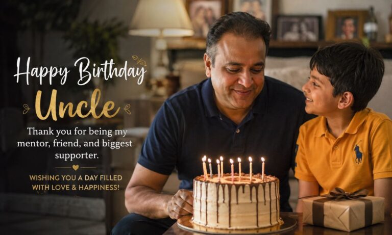 80+ Heart Touching Happy Birthday Wishes for Uncle (2026) Short & Funny Quotes