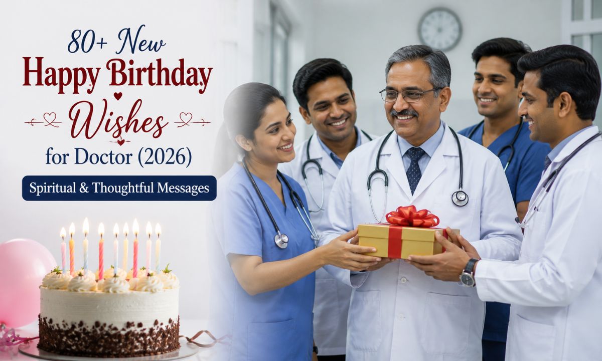 80+ New Happy Birthday Wishes for Doctor (2026) Spiritual & Thoughtful Messages